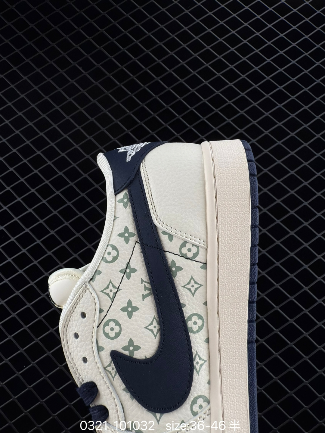 fragment design x Travis Scott x Nike Air Jordan 1 Low OG SP”Black/Green Toe“